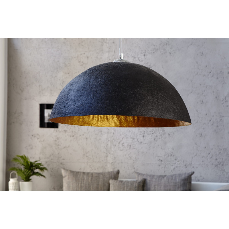 Lampa wisząca Sinus czarno-złote 70 cm