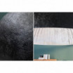 Lampa wisząca Sinus czarno-srebrna 50 cm