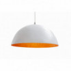 Lampa wisząca Sinus biało-złota 70 cm