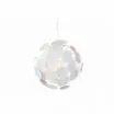 Lampa wisząca Infinity Home biało-srebrna