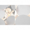 Lampa wisząca Infinity Home biało-srebrna
