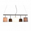 Lampa wisząca Floor 100 cm czarno-szaro-biała