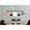 Lampa wisząca Floor 100 cm czarno-szaro-biała