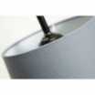 Lampa wisząca Floor 100 cm czarno-szaro-biała