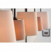 Lampa wisząca Floor 100 cm biało-beżowo-brązowa