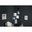 Lampa wisząca Floor IV czarno-szara