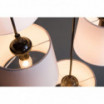 Lampa wisząca Floor IV czarno-szara