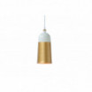 Lampa wisząca Modern Chick biało-złota