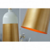 Lampa wisząca Modern Chick biało-złota