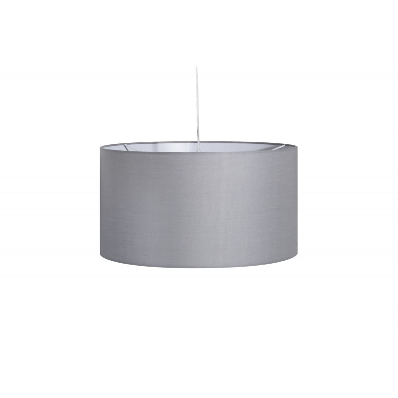 Lampa wisząca Toros 50 cm szara