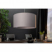 Lampa wisząca Toros 50 cm szara