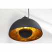 Lampa wisząca Cama 3 czarno-złota