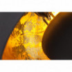 Lampa wisząca Cama 3 czarno-złota
