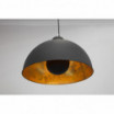 Lampa wisząca Cama czarno-złota