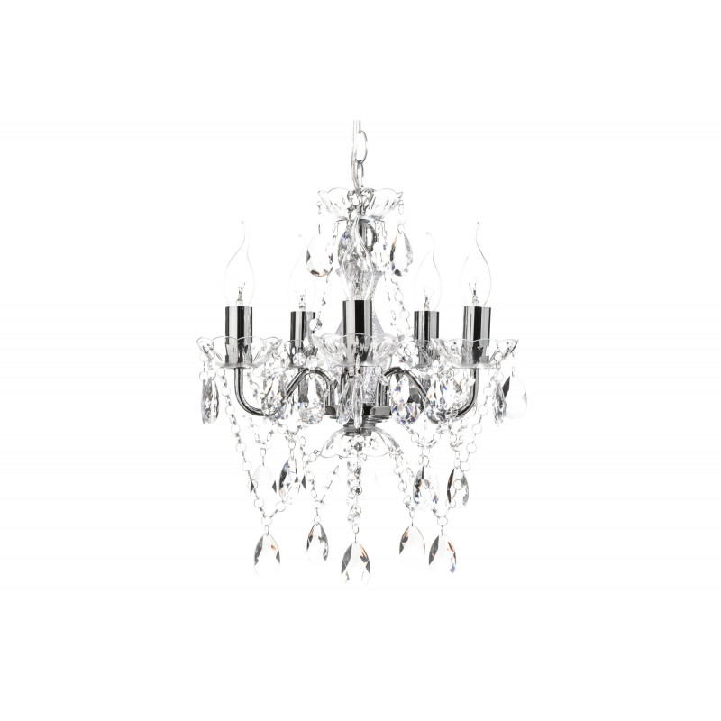 Lampa wisząca Cristal S 5-ramienna