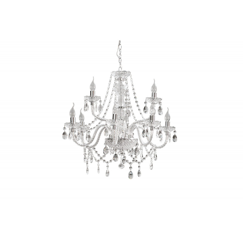 Lampa wisząca Cristal 9-ramienna