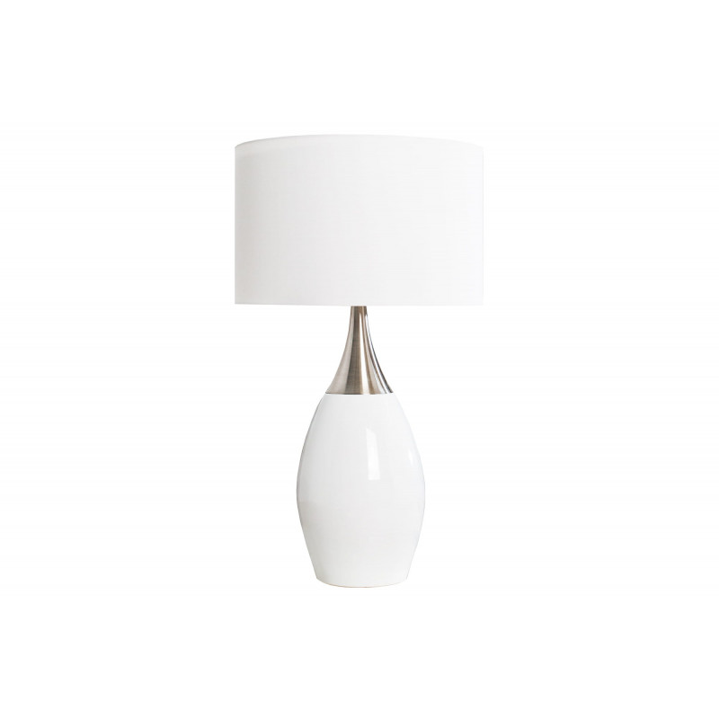 Lampa biurkowa Carla 60 cm biała