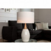 Lampa biurkowa Carla 60 cm biała