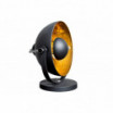 Lampa biurkowa Cama 40 cm czarno-złota
