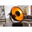 Lampa biurkowa Cama 40 cm czarno-złota