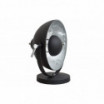 Lampa biurkowa Cama 40 cm czarno-srebrna