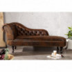 Sofa Niagara antyczny brązowy - Invicta