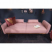 Sofa Sarini 208 cm ciemny róż