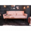 Sofa Sarini 208 cm ciemny róż