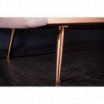 Sofa Sarini 208 cm ciemny róż