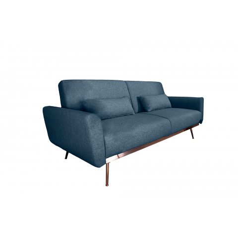 Sofa Sarini 208 cm niebieski