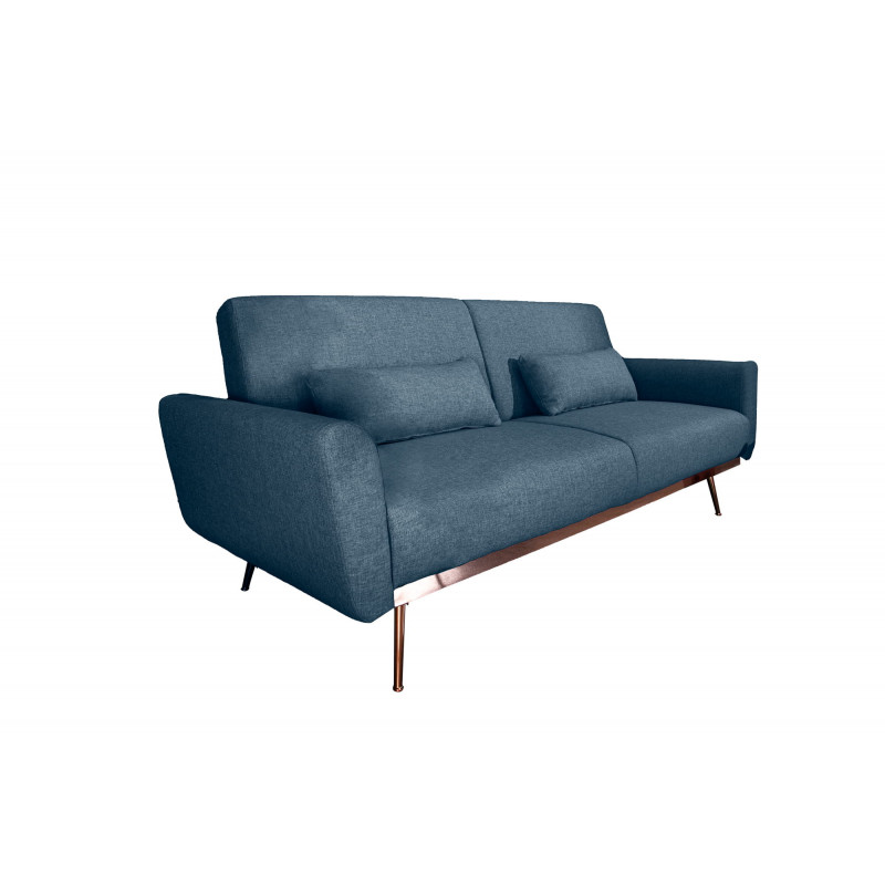 Sofa Sarini 208 cm niebieski