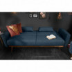 Sofa Sarini 208 cm niebieski