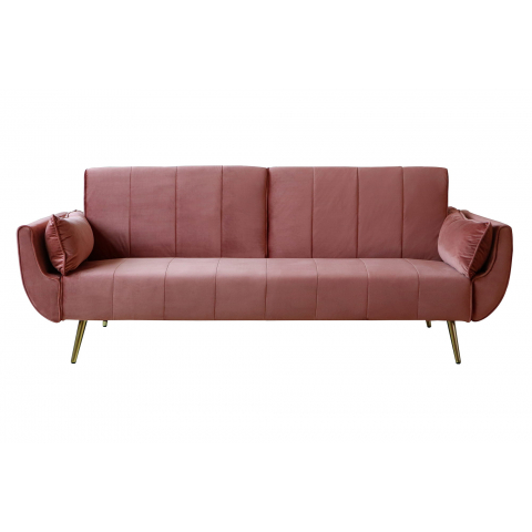 Sofa Pronto 215 cm ciemny róż