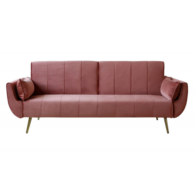 Sofa Pronto 215 cm ciemny róż