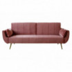 Sofa Pronto 215 cm ciemny róż