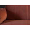 Sofa Pronto 215 cm ciemny róż