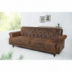 Sofa Duty 220 cm brązowa