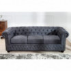 Sofa Niagara 3 antyczny szary - Invicta