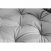 Krzesło Comfy Living szary z pikowaniem