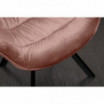 Krzesło Comfy Living róż