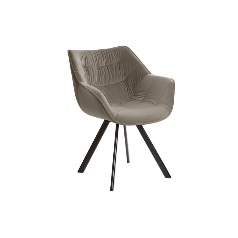 Krzesło Comfy Living szary szampański