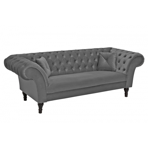 Sofa PSG 230 cm srebrnoszary