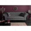Sofa PSG 230 cm srebrnoszary