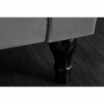 Sofa PSG 230 cm srebrnoszary