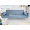 Sofa Pronto 215 cm niebieska