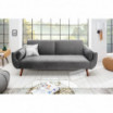 Sofa Pronto 215 cm srebrnoszary