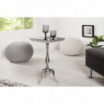 Stolik kawowy Lord 55 cm srebrny