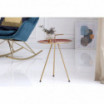 Stolik kawowy Cloe 42 cm koralowy