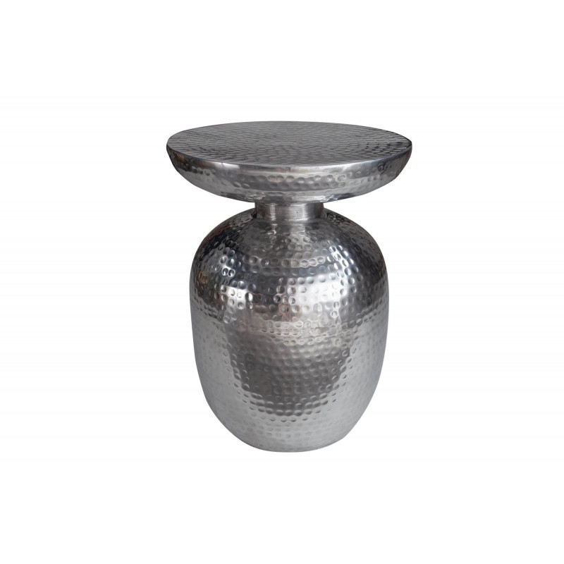Stolik kawowy Asia 36 cm srebrny