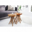 Stolik kawowy Tor 45 cm Teak